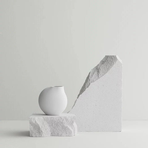 Nona White Vase