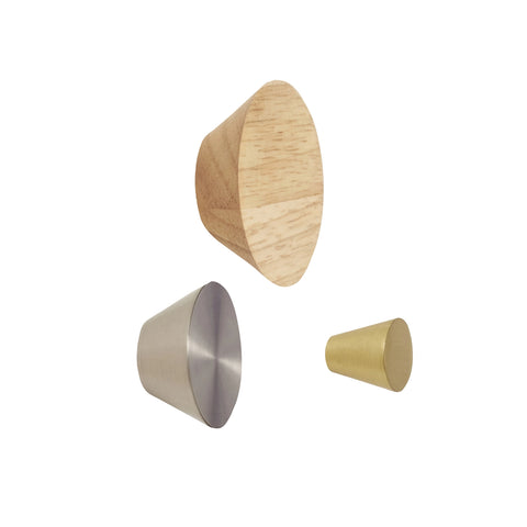 Cone Hooks Set of Three