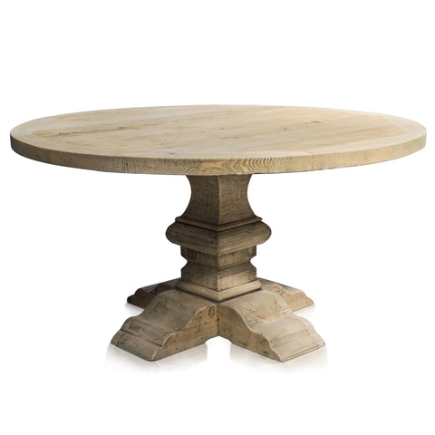 Column Leg Round Dining Table