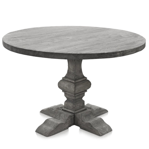 Column Leg Round Dining Table