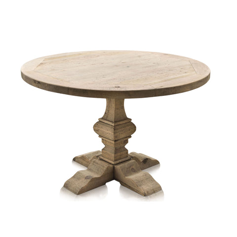 Column Leg Round Dining Table