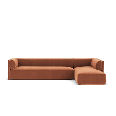 Bolster Corner Sofa, Right Longchair