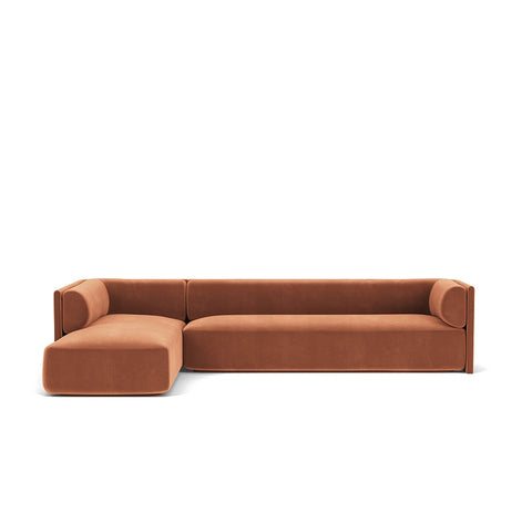 Bolster Corner Sofa, Left Longchair