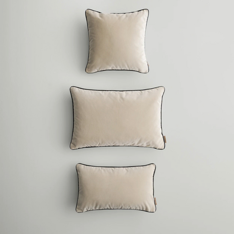 Velvet Edge Cushion Cover