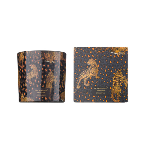 Leopard Savage Africa Candle